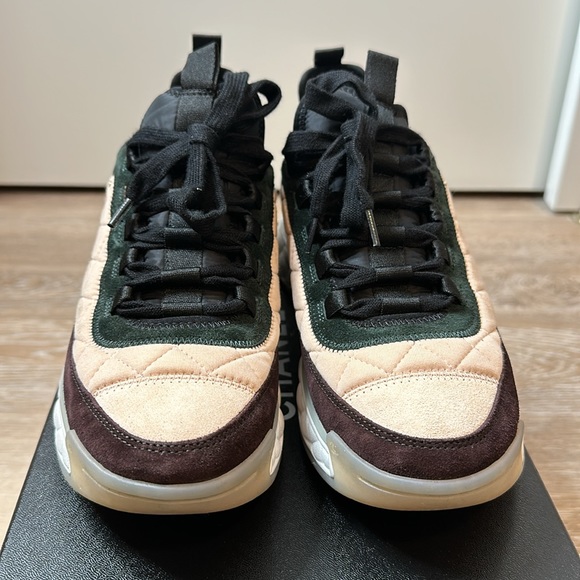 Chanel Sneaker multi-color (Pink, Brown, Green, Beige) 38.5 - Picture 2 of 9